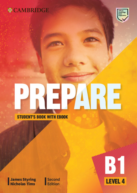 Cambridge Prepare 2nd Edition Level 4 (B1) cover
